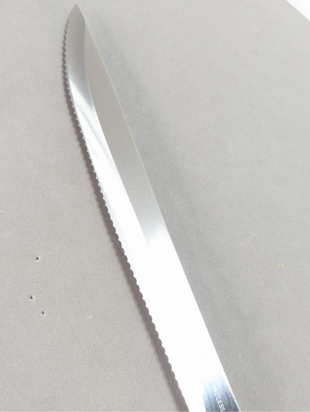 VTG Cutco No. 1023 Carving Knife Brown Swirl Handle 9